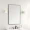James Martin Vanities Rohe 26in Mirror, Matte Black 715-M26-MB - alternate 4